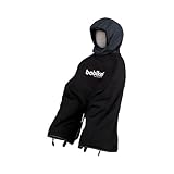BOBIKE 8015300262 - Wasserdichter multifunktionaler Thermobezug für Kinder und Stuhl, um Ihr verstellbares Baby warm und trocken zu halten, von Tucanourbano in Farbe Schwarz