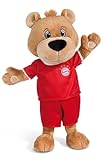 FC Bayern München Berni 35 cm Maskottchen Kuscheltier Plüschfigur FCB - Plus Aufkleberkarte FCB