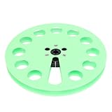 VBESTLIFE 1/4 7-Zoll-Aufnahmrolle, Leere Band Rolle für Reel-to-Reel-Tape-Player mit 12 Löchern, Universal-Ersatz für TEAC Studer Vintage-Tape-Decks (Green)