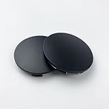 DWGDP Geeignet für Chevrolet Spark Captiva Cruze Malibu, 4 Stück Radkappen Nabendeckel ABS Schwarz Außen 65mm,Matt Black