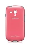 Samsung Original Schutzhülle / Cover EFC-1M7BPEGSTD (kompatibel mit Galaxy S3 mini) in pink