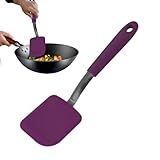 Wärme resistente Spatel - kleine Kochgeschirrwerkzeuge, Frittierschaber | Kompakte Mischanlagen, Durablle Pancake -Turner -Stücke, Nicht -Stick -Silikon -Gadgets für die Küche Kochfrühstück ve