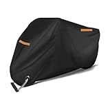 Motorrad Abdeckplane für Hyosung Aquila GV125 GV125S GV 125 S GV 125S, Wasserdicht Anti UV Staubregen Motorradabdeckung Abdeckplane Motorrad Schutzhülle,A