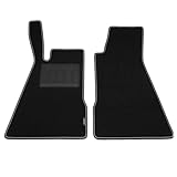 SPRINT00062 - Passgenaue Auto-Fußmatten aus Teppichmaterial, rutschfest, kompatibel mit Smart Roadster (452) ab 2003-2005