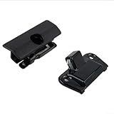 Sisinkal Handschuhfach-Verriegelung, 2 Stück, für BMW 3er E30 5er E34 7er E23 Z1 Z3 Modelle schwarz Innenraum Komponente Ersatzteil 51161849472