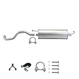 Ferroz Export Ersatz für Auspuff Endschalldämpfer Seat Leon, VW Golf IV New Beetle 1.4 & 1.4 16V