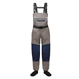 Raprance Atmungsaktive Wathose zum Angeln, Strumpf, Brustwatte, Blau, XL