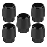 Create idea 5 Stück 0,335 Zoll Konische Golf-Ferrulen In Schwarz Kompatibel mit Callaway Mavrik Kompatibel mit Rogue Kompatibel mit Epic