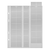 LINDNER Das Original Multi Collect Münzblätter für 35 Münzen bis 27 mm Durchmesser, Zwischenblätter schwarz, 5er-Packung