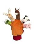 SIGIKID 42786 Handschuh Tiere My Little Theatre Mädchen und Jungen Babyspielzeug empfohlen ab 3 Monaten mehrfarbig, 22 x 5 x 26