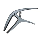 Ernie Ball Axis 2-in-1 wendbarer Kapodaster für Akustik- und E-Gitarre - Blaustahl