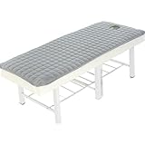 Generisch Massageliege Topper, rutschfeste Kosmetikliege Polsterung, 180x90cm Weiche Waschbare Atmungsaktive Matte Für Salon Spa Wellness Kosmetik