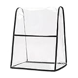 Ecoticfate Abdeckung für Küchenmaschine - PVC-Nähmaschinenabdeckung - Staubdichtes PVC mit Abdeckung und Taschen, wasserdicht für die meisten Marken-Haushaltsmixer, Küche, Esszimmer, Thekengerät