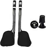 PLATT Fahrradlenker 31,8 Carbonlenker Renn/Triathlonlenker Aerobar Lenkeraufsatz Tri Bar, 3K Glossy