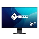 EIZO FlexScan EV2451-BK 60,4 cm (23,8 Zoll) Ultra-Slim Monitor (DVI-D, HDMI, D-Sub, USB 3.1 Hub, DisplayPort, 5 ms Reaktionszeit, Auflösung 1920 x 1080) schwarz