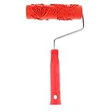 Fenteer 15cm Geprägten Muster Malerei Farbrollen Walzenbürste Wanddekor DIY Werkzeug - Stil 15