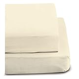 Irisette Interlock Spannbetttuch Neptun 0005 Natur 100 x 200 cm