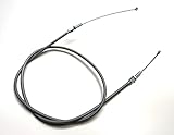 Schaltzug Bowdenzug Grau passend für Hercules Prima, Sachs 505 504, Mofa Moped 2-Gang 3-Gang - Komplett einbaufertiger Schaltzug 1160mm