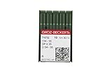 GROZ-BECKERT 10er Packung Nähnadeln 134-35 mit Rundkolben und Rundspitze für Industrienähmaschinen (Nm. 90/14)