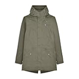 Lambretta Widerstandsfähige Herren-Parka-Jacke, khaki, L
