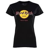 Hard Rock Klassisches schwarzes Damen-Logo, new york, XX-Large