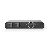 Lautsprecher Control Box | 2-Port Port(s) | Banane | Lautsprecherimpedanz: 4-16 Ohm | Maximale Belastung pro Kanal: 60 W | Lautstärke-Regler | Aluminium | Schwarz