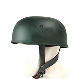 WWII German Fallschirmjager M38 Stahlhelm mit Lederfutter Mud Fallschirmjägerhelm Zweiter Weltkrieg Deutscher M38 Helm