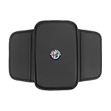 WGABKN Car Armlehnen Polster für Alfa Romeo Spider GTV (Type 916) 1994-2006,Mittelkonsole Box Pad wasserdichte Protector Innendekorations Zubehör,1