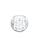 Villeroy & Boch - Toy's Delight Teelichthalter Klar, Spülmaschinenfest, Weihnachten, Windlicht, Weihnachtsdeko für Tisch, Regal oder Fensterbank, Teelichthalter Weihnachten, Kristallglas