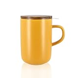 OGO LIVING 7912030 Juliet Kaffee, Tee, Schokolade & Zubehör, Edelstahl 18/891, gelb