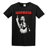 InEoutmdc Iggy Pop Mens 100% Cotton Tshirt Size L