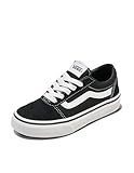 Vans Unisex Kinder Ward Sneaker Ward Trainers, (SUEDE/CANVAS) BLACK/WHITE, 38 EU
