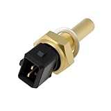 YINETTECH 2-poliger Kühlmitteltemperatursensor mit Dichtring 034906161 0280130053 kompatibel mit Audi A6 C4 80 B4 90 B3 2.0 2.3 Motorkühlung