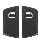 2 Stück Auto elektrische Fenster Schalter Schaltflächen Abdeckungen, Fensterheber Tasten für Vito Viano W639 Sprinter II 906 2003 2004 2005 2006 2007 2008 2009 2010 2011 2012 2013