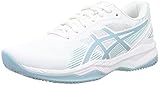 ASICS Damen Tennis Shoes, White, 40 EU