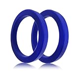 COZERI 2 PCS 8,5mm dicke O Ring Dichtungen für Siebträger Kaffeemaschine, E61 Brühkopf Dichtung, hochwertiger Silikondichtung, kompatibel mit Gaggia, Gaggia Classic, VBM, Faema E61/E98