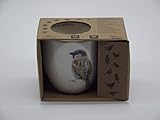 CJ Wildlife Gartenvogel Tasse Porzellan Hausspatz, Keramisch, Tasse, Einzeltasse, 3098735031, 3098740031, Diam. 8.4 cm Hgt 8.3 cm