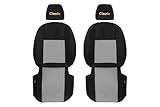 F-CORE Sitzbezüge Van für Ford Transit VIII MK8 01.14-12.24 Sitz 1+1 GRAU