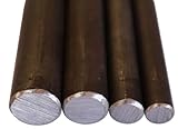 diconfa Rundstahl Rundeisen S235-JR ST-37 - Ø 18mm x 1000mm - DURCHMESSER 10mm bis 100mm - LÄNGE 10mm bis 1000mm - warm-gewalzt Rundmaterial Stahl Eisen-stange Metallstange Rundprofil Baustahl