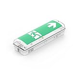 Dauerlicht LED Notleuchte Notbeleuchtung Exit Notausgang Fluchtwegleuchte Notlicht Fluchtweg EXIT IP20 oder IP65 (Dauerlicht IP65 Wandmontage)