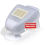 ELSNER ELEKTRONIK P03/3-Modbus ohne GPS Empfänger - Wetterstation außen | Wetterstation mit Windsensor, Regensensor & Sonnensensor | Außenthermometer | Modbus Profi Wetterstation