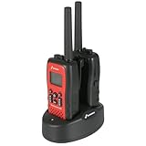 Stabo Elektronik 20850 Freecomm 850 Set PMR Funkgerät IPX7 Wasserdicht, Li-Ion-Akkus Ladestation