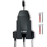 LAYERSMITH® Wandhalterung für das Bosch E-Bike Ladegerät BPC3400 4A [GRATIS MONTAGEKIT] in Schwarz Matt - Saubere Lösung für Ihr Bosch Ebike Smart System gegen herumfliegende Kabel
