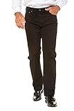 JP 1880 Herren große Größen Menswear L-8XL bis 70, Hose, Komfortbund, Regular Fit, Stretch, Baumwolle, 5-Pocket-Form schwarz 56 702613 10-56