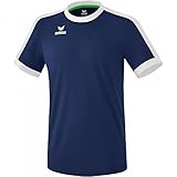 Erima Unisex Erwachsene Retro Star Trikot (3132127), New Navy/weiß, L
