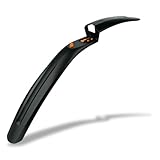 SKS GERMANY SHOCKBOARD XL Vorderrad Schutzblech, Fahrradzubehör für MTB (Fahrradschutz mit Quick-Release Befestigung, Fahrradzubehör bis max. 2,5 Zoll Reifenbreite, Radzubehör), schwarz