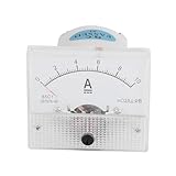 Voltmeter, DC Analog 85c1 Analog Panel Spannungsmesser Strom Voltmeter 2,5 Genauigkeit Spannung Analog Voltmeter Panel Für Schaltungstests Analoges Volt Panel Meter Messgerät (Gleichstrom 0–10 A)