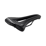 Selle San Marco Ground Dynamic – Offroad MTB Fahrradsattel mit Mangan-Gestell und anatomischem Loch – Größe L3, Schwarz