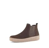 Gabor Damen Chelsea Boots, Frauen Stiefeletten,Best Fitting,uebergangsschuhe,uebergangsstiefel,Schlupfstiefel,Mocca (EL.Wall),39 EU / 6 UK