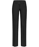 GREIFF Damen-Hose Anzug-Hose, Farbe: Schwarz, Gr: 46
